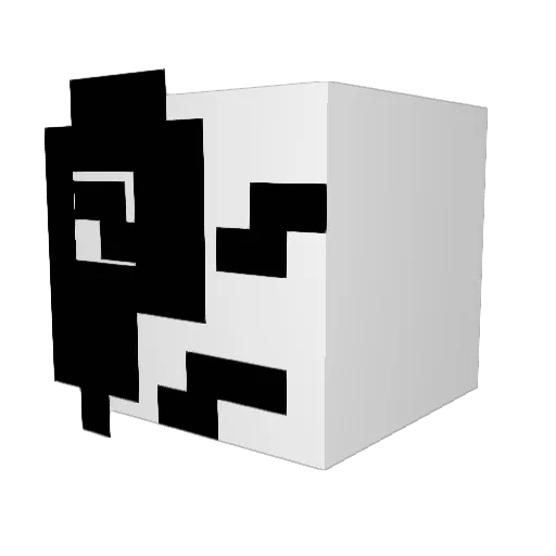 C4llSiqn Minecraft avatar head, 3D render
