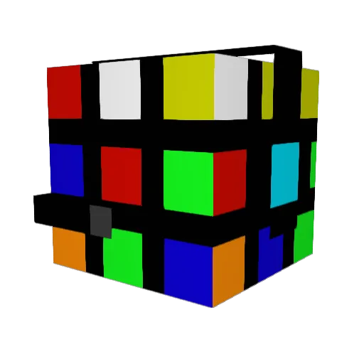 C4pt31n_1c3 Minecraft avatar head, 3D render