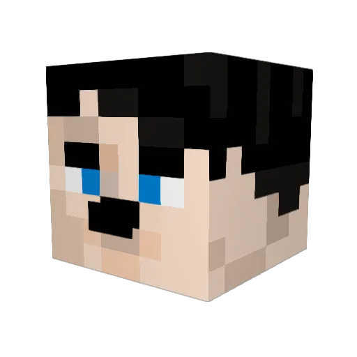 C4rolusMagnus Minecraft avatar head, 3D render