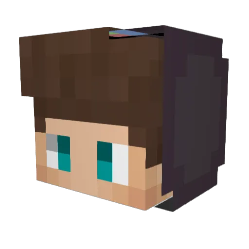 C4tch_1t_M4t3 Minecraft avatar head, 3D render