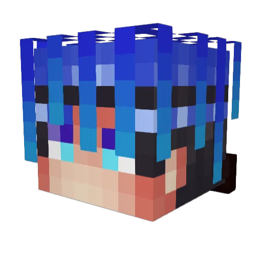 C4tosVBane Minecraft avatar head, 3D render