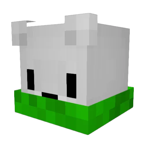 C6Josh Minecraft avatar head, 3D render