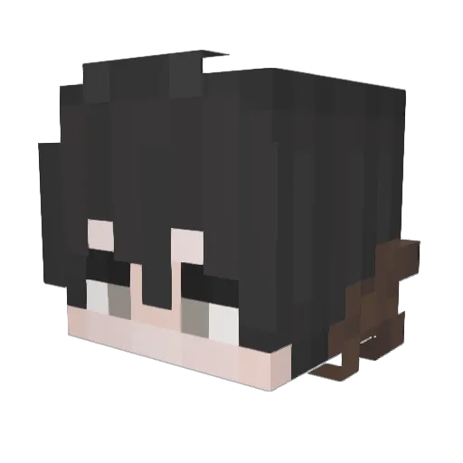 C9KarL Minecraft avatar head, 3D render