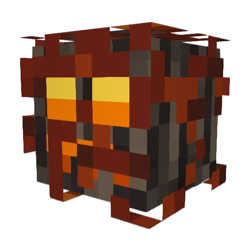 CACNOOB Minecraft avatar head, 3D render