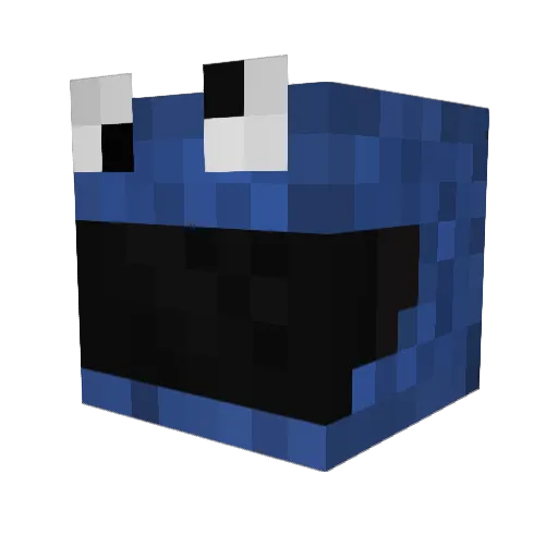 CACTARUS_ Minecraft avatar head, 3D render