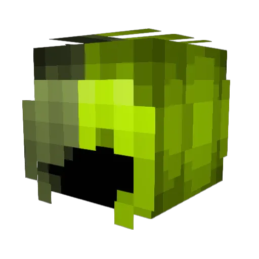 CADORA Minecraft avatar head, 3D render