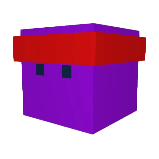 CADUAK17 Minecraft avatar head, 3D render