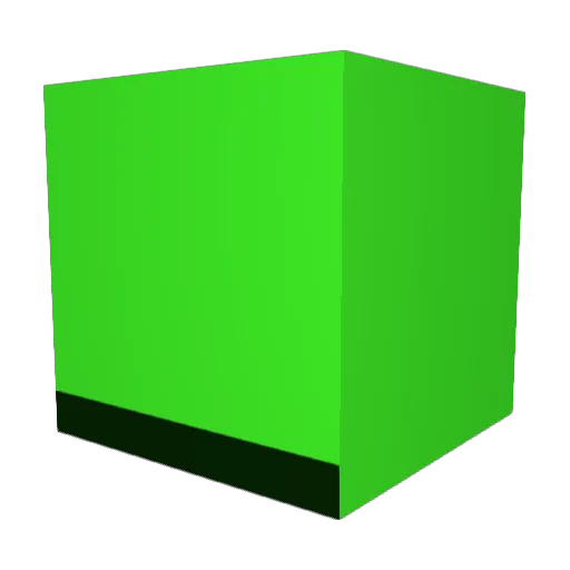 CAIN_893 Minecraft avatar head, 3D render