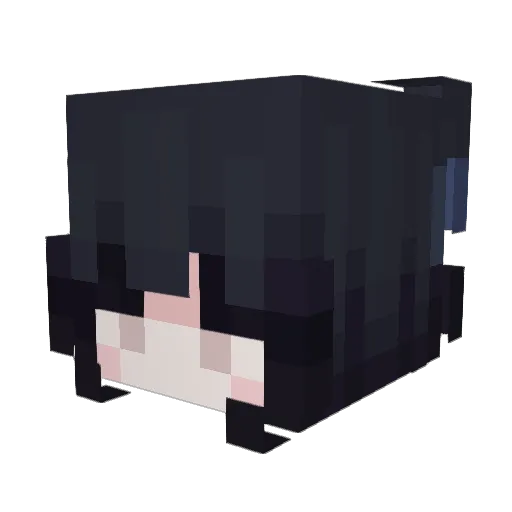 CAKEYee Minecraft avatar head, 3D render