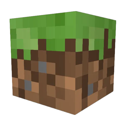 CALMOG7782 Minecraft avatar head, 3D render