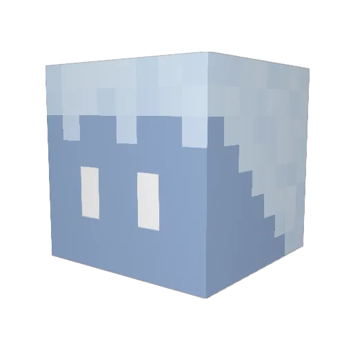 CANDIMUNCHER Minecraft avatar head, 3D render