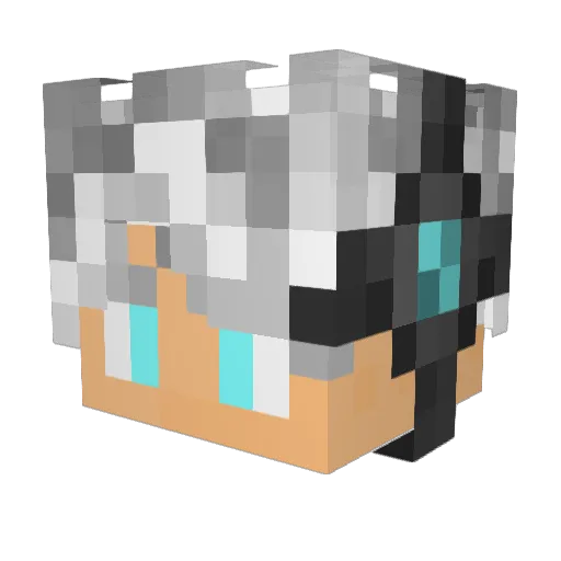 CANDY0531 Minecraft avatar head, 3D render