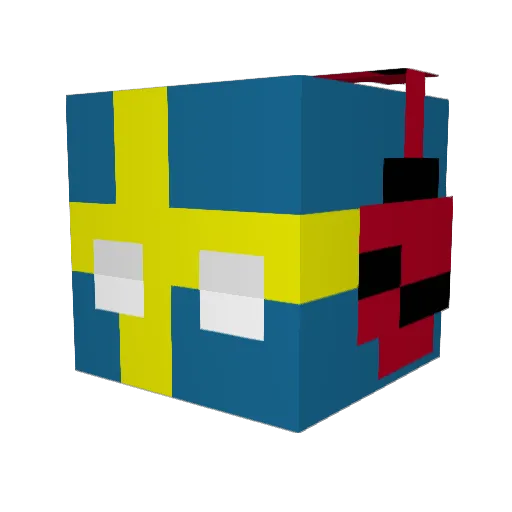 CANTHANGWTHEKING Minecraft avatar head, 3D render
