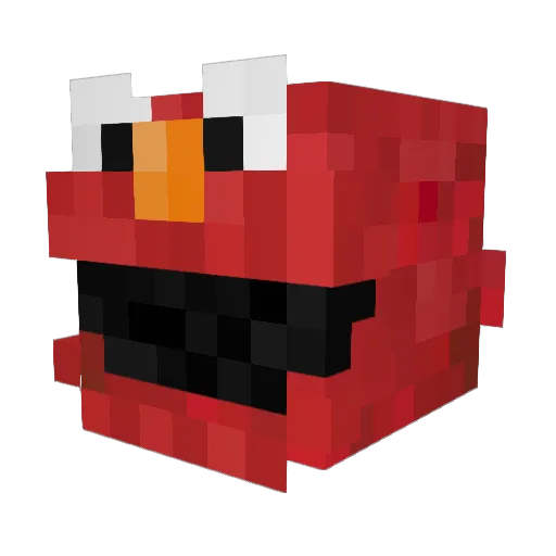 CAPTAIN_H12 Minecraft avatar head, 3D render