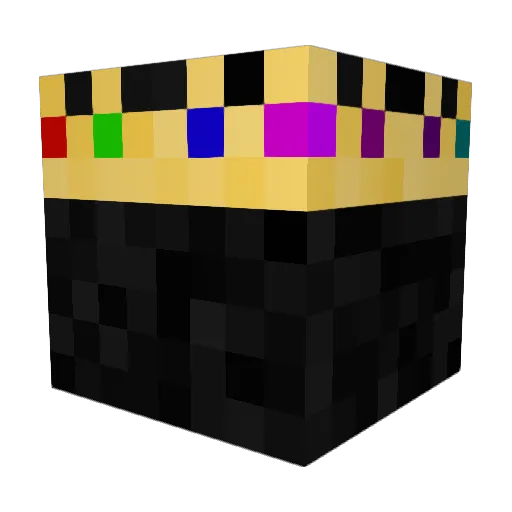 CAPZFRR Minecraft avatar head, 3D render
