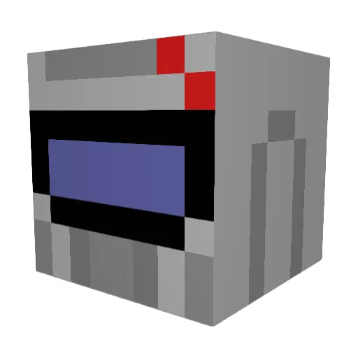 CASACASACASA Minecraft avatar head, 3D render