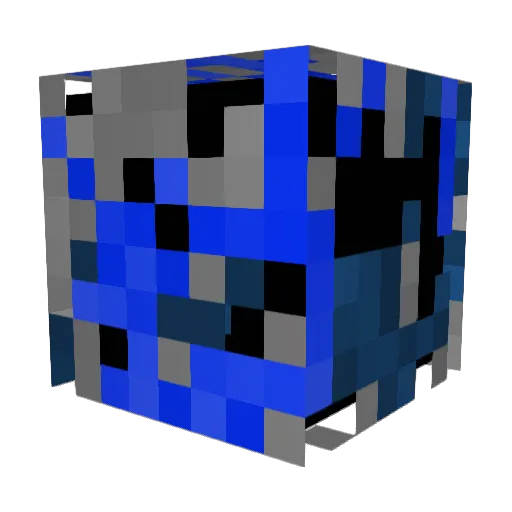 CATFART1111 Minecraft avatar head, 3D render