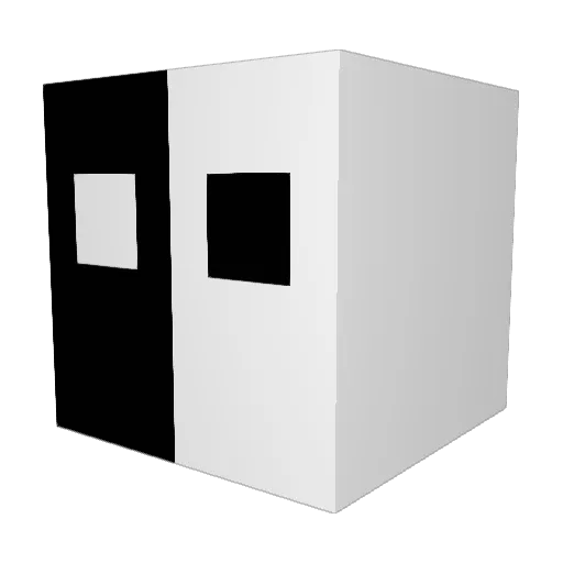 CATICORN2015 Minecraft avatar head, 3D render