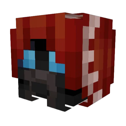 CAsh5909 Minecraft avatar head, 3D render