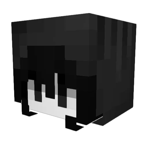 CBATEP Minecraft avatar head, 3D render