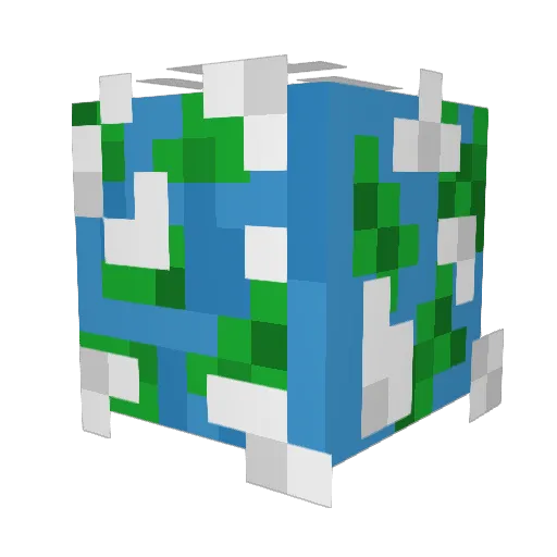 CBBox Minecraft avatar head, 3D render