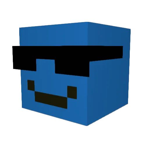 CBT_Enjoyer04 Minecraft avatar head, 3D render
