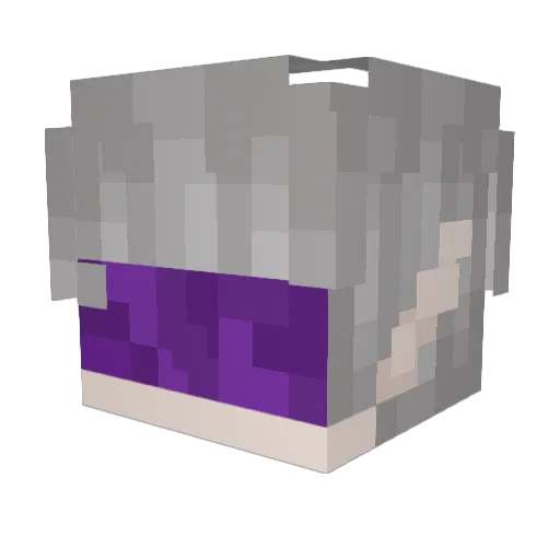 CB_GEZ Minecraft avatar head, 3D render
