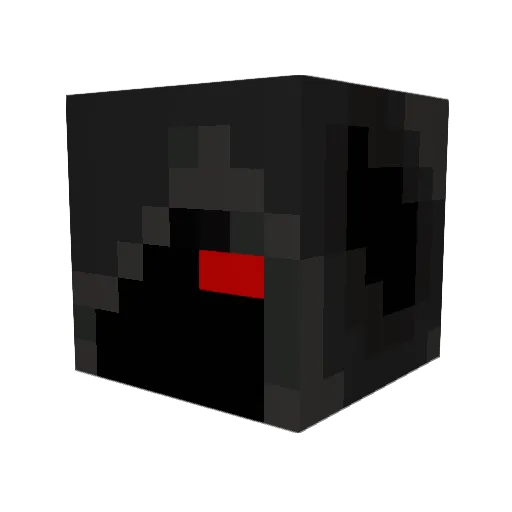 CB_MC Minecraft avatar head, 3D render