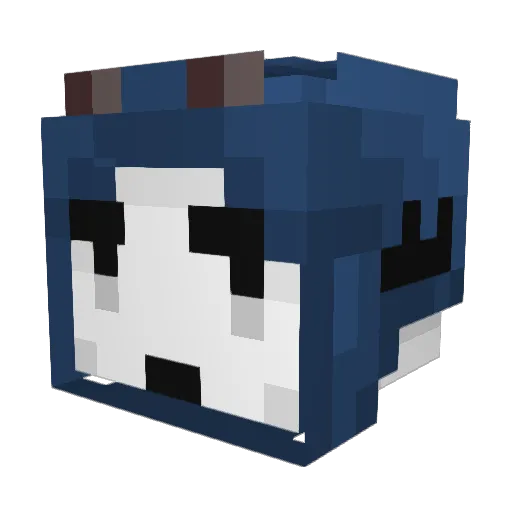 CB_Moose17 Minecraft avatar head, 3D render