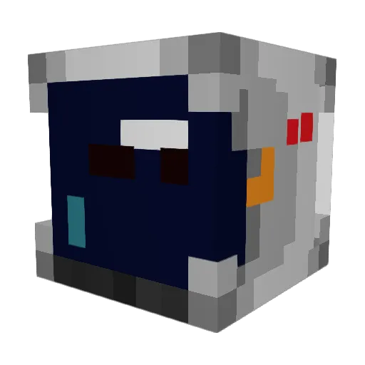 CBecker88 Minecraft avatar head, 3D render