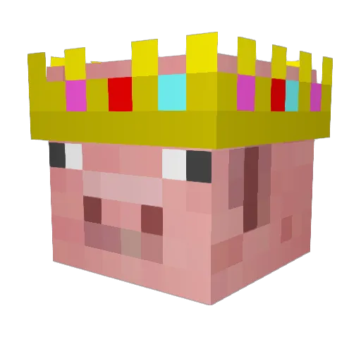 CBslayeR Minecraft avatar head, 3D render