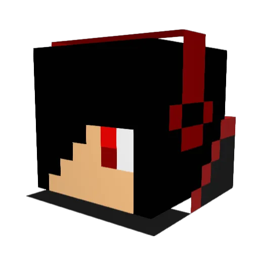 CBurn36 Minecraft avatar head, 3D render