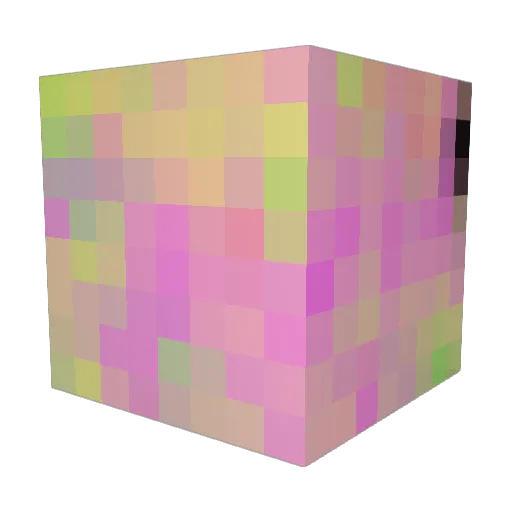 CByte10 Minecraft avatar head, 3D render