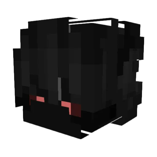 CCCCCCcccccc11 Minecraft avatar head, 3D render