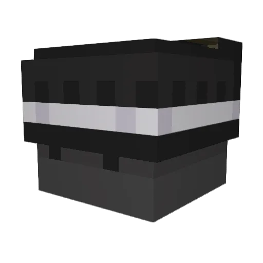 CCXLVII_ Minecraft avatar head, 3D render