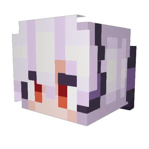 CCinder13 Minecraft avatar head, 3D render