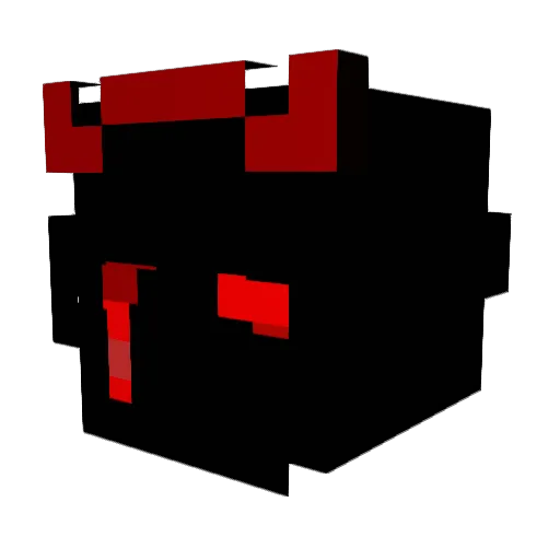 CClavoS666 Minecraft avatar head, 3D render