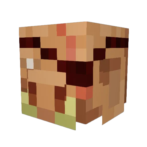 CCupidsArrows Minecraft avatar head, 3D render