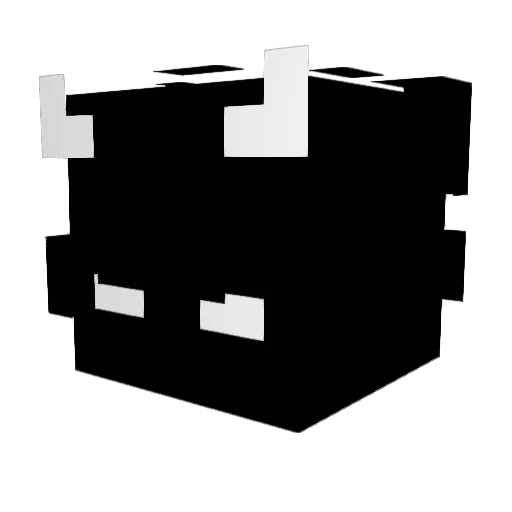 CDG_Kirin_ Minecraft avatar head, 3D render