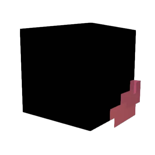 CDK_DK Minecraft avatar head, 3D render