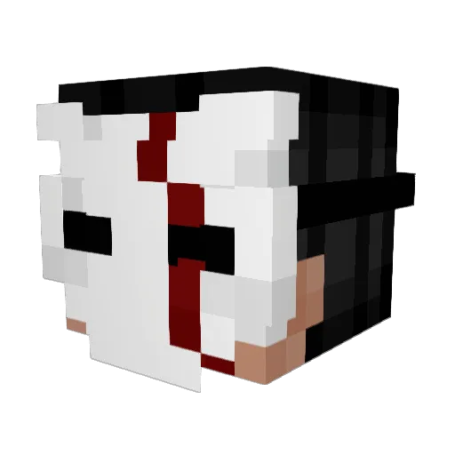 CDMxStriker Minecraft avatar head, 3D render