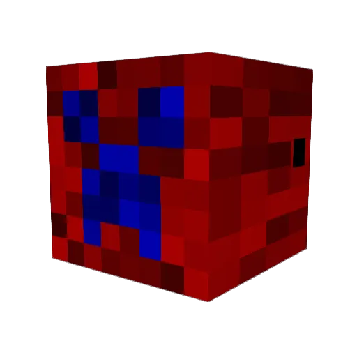 CDT27 Minecraft avatar head, 3D render