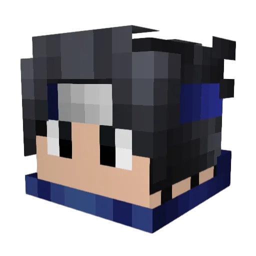 CDaSilvaa Minecraft avatar head, 3D render