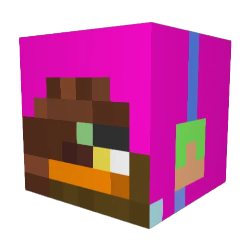 CDawson_2003 Minecraft avatar head, 3D render