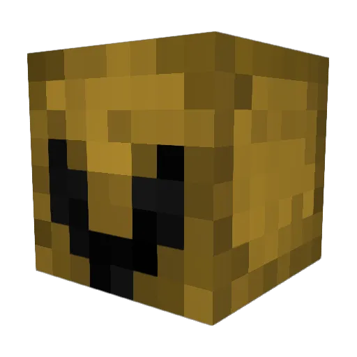 CDeehan Minecraft avatar head, 3D render