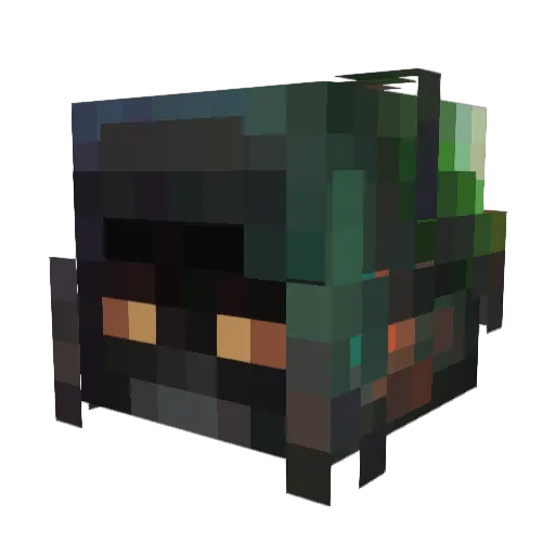 CDubGaming Minecraft avatar head, 3D render