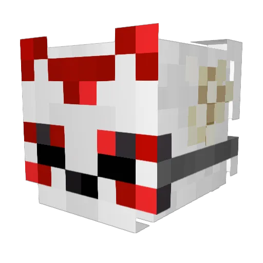 CE3UL4K Minecraft avatar head, 3D render