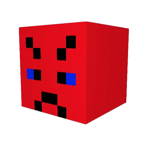 CEtern1ty Minecraft avatar head, 3D render