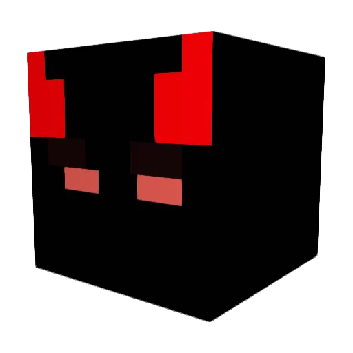 CFTCHD Minecraft avatar head, 3D render