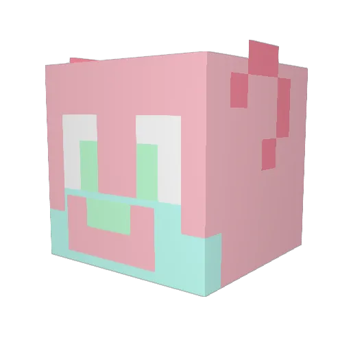 CFernando1903 Minecraft avatar head, 3D render